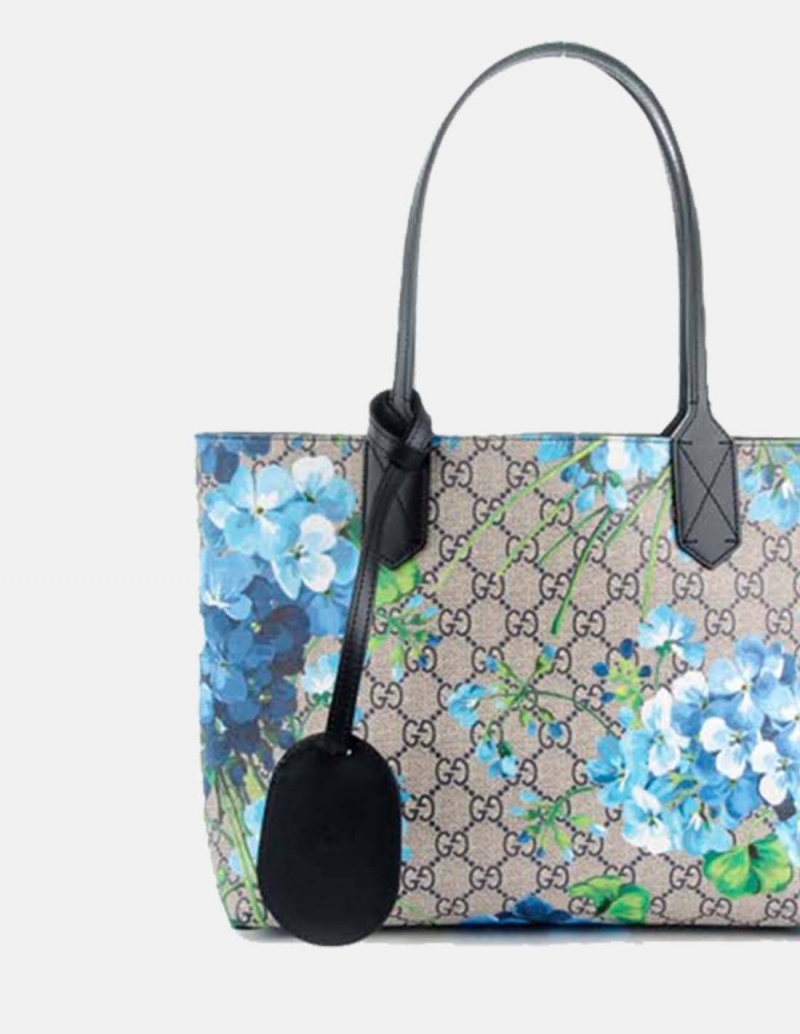 gucci blooms reversible tote