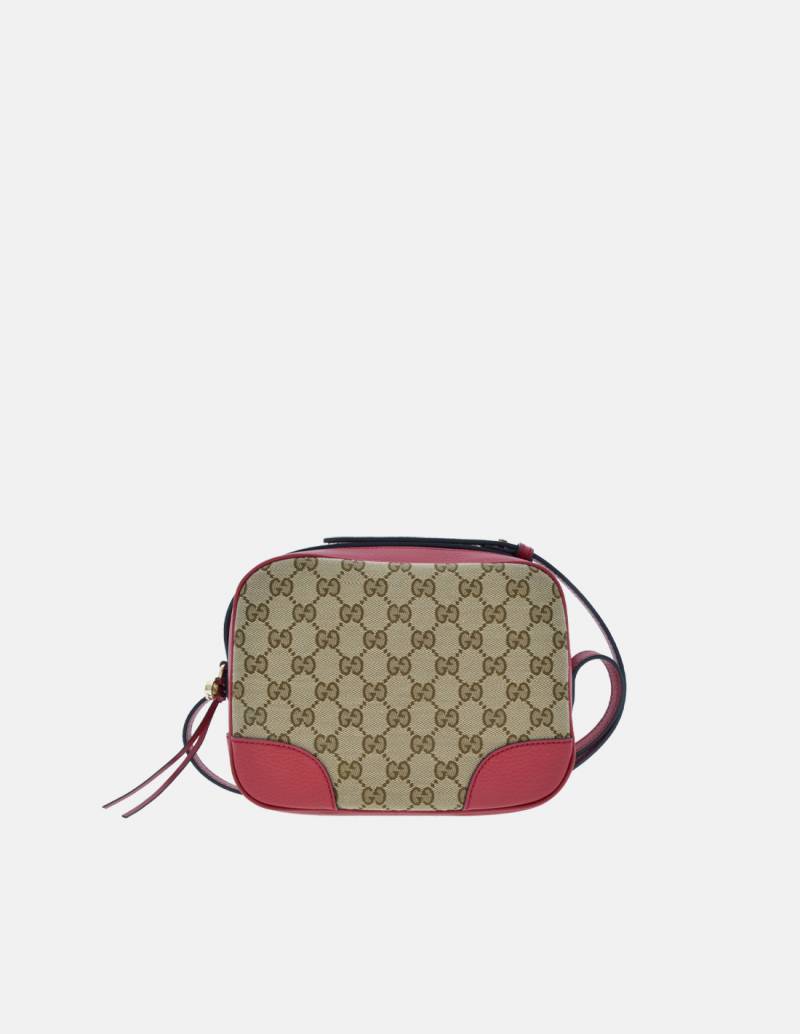 Gucci Beige/Blue GG Supreme Star Canvas Large Carry On Duffle Bag