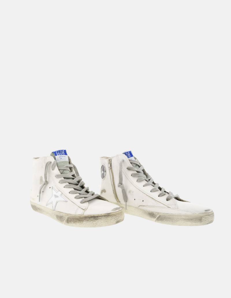 Golden Goose Francy Classic Silver Star Sneakers | EB