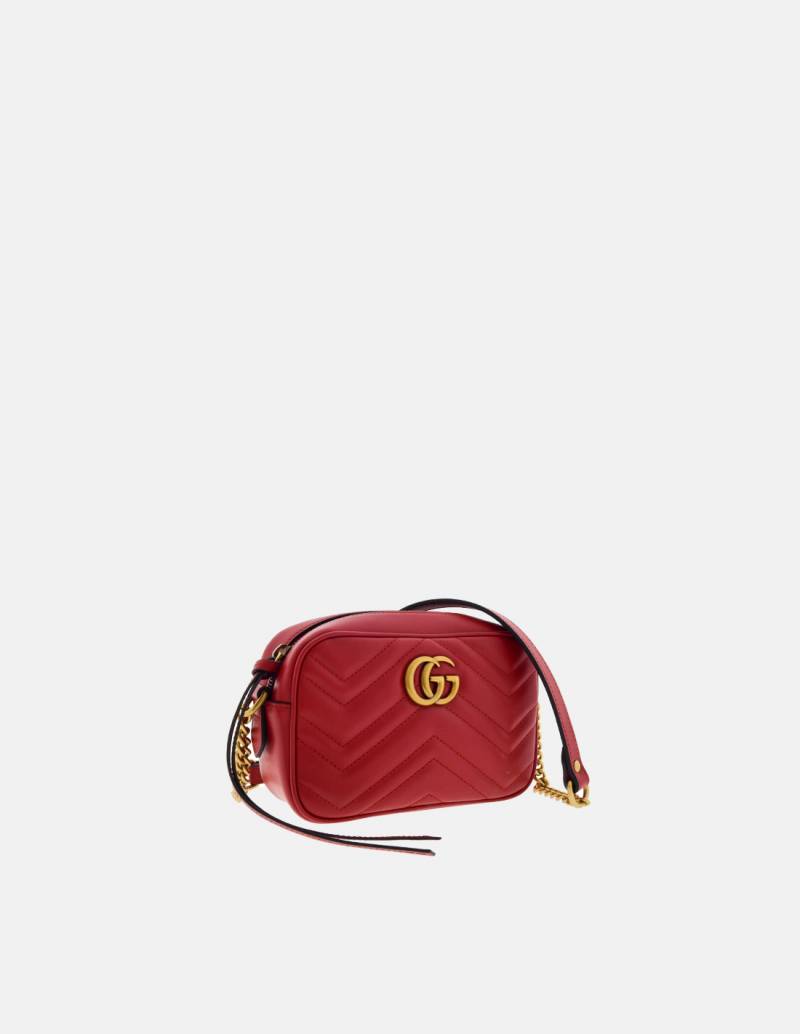Eller enten Kælder alligevel Gucci GG Marmont Matelassé Mini Bag Red | EB